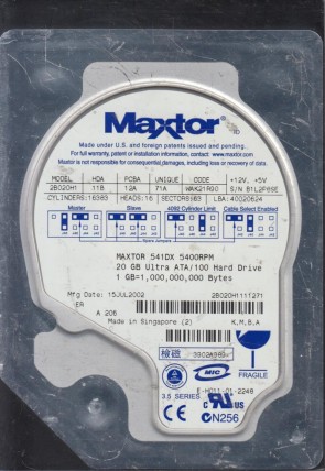 Maxtor 2B020H1