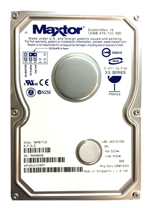 Maxtor4R120L0120 GBIDE3.5