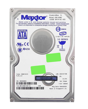 Maxtor6B120M0120 GBSATA3.5