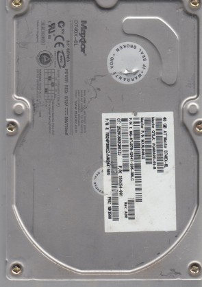 Maxtor6L040J240 GBIDE3.5