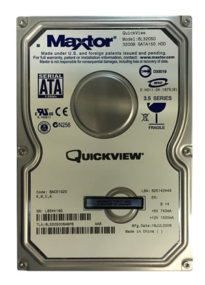 Maxtor6L320S0320 GBSATA3.5