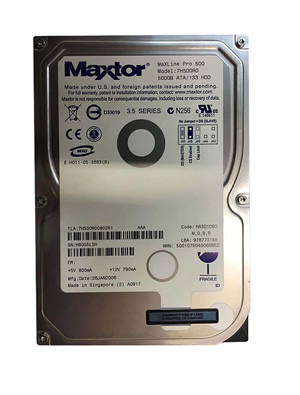Maxtor7H500R0500 GBIDE3.5