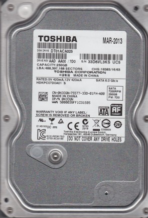 Toshiba DT01ACA025