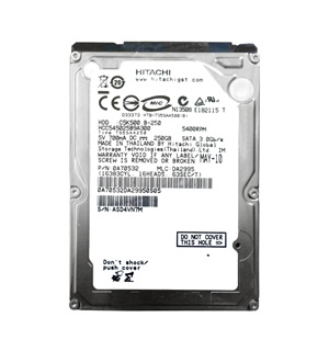 HitachiHCC545025B9A300250 GBSATA2.5