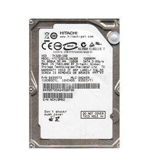 HitachiHTE723216L9A300160 GBSATA2.5
