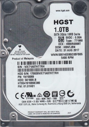 Hitachi HTS541010B9E380