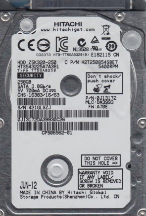 Hitachi HTS543225A7A381