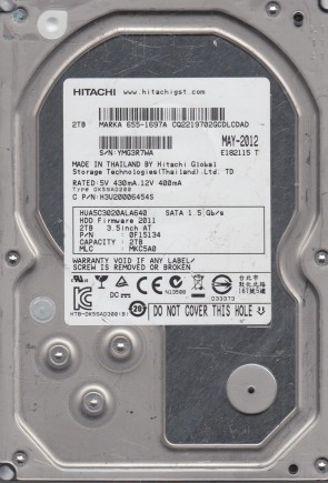 HGST HUA5C3020ALA640
