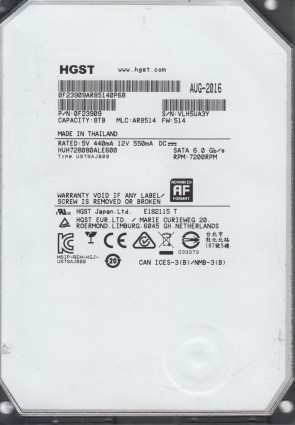 HGST HUH728080ALE600