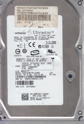 HGST HUS153073VLS300