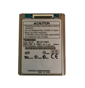 ToshibaMK1011GAH100 GBIDE1.8
