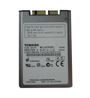 ToshibaMK1629GSG160 GBSATA1.8