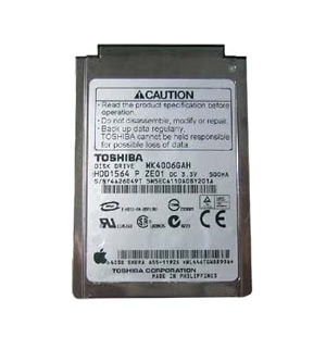 ToshibaMK4006GAH40 GBIDE1.8