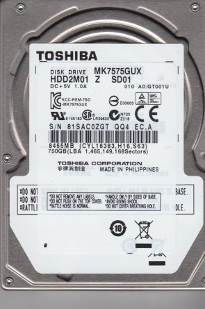 Toshiba MK7575GUX