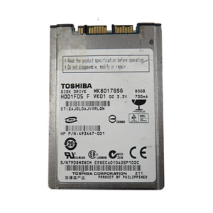 ToshibaMK8017GSG80 GBSATA1.8