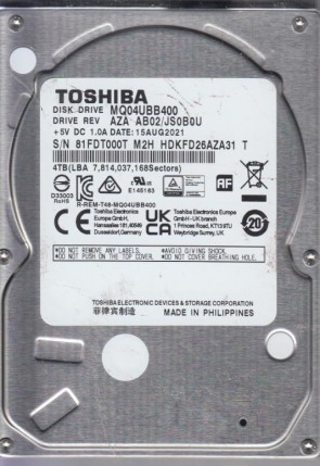 Toshiba MQ04UBB400