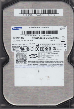 SamsungSP2014N200 GBIDE3.5