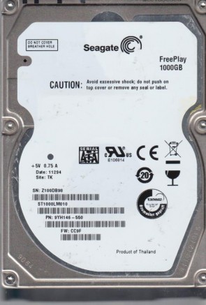 ST1000LM010 Seagate 1TB SATA 2.5 Inch Hard Drive