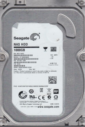 ST1000VN000 Seagate 1TB SATA 3.5 Inch Hard Drive