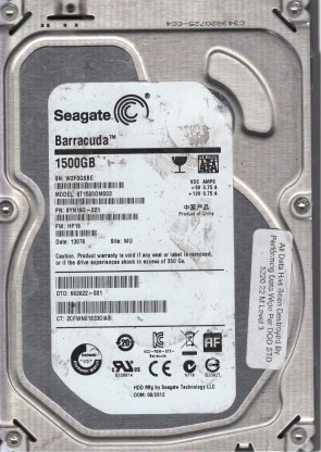 ST1500DM003 Seagate 1.5TB SATA 3.5 Inch Hard Drive