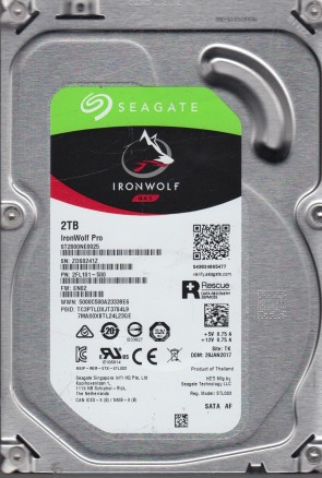 ST2000NE0025 Seagate 2TB SATA 3.5 Inch Hard Drive