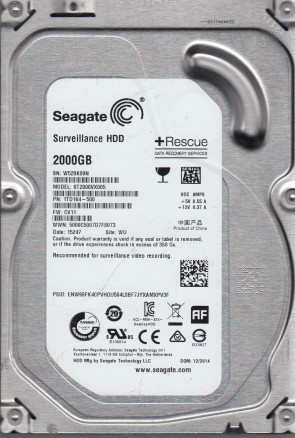 Seagate ST2000VX005
