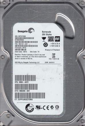 ST250DM000 Seagate 250GB SATA 3.5 Inch Hard Drive
