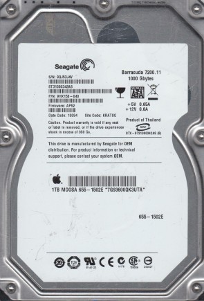 ST31000342AS Seagate 1TB SATA 3.5 Inch Hard Drive