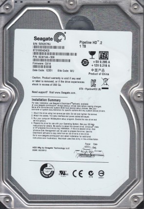 ST31000424CS Seagate 1TB SATA 3.5 Inch Hard Drive