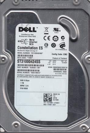 ST31000424SS Seagate 1TB SAS 3.5 Inch Hard Drive