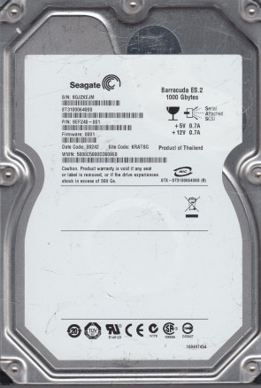 ST31000640SS Seagate 1TB SAS 3.5 Inch Hard Drive