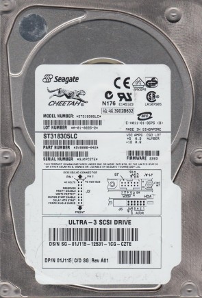 ST318305LC Seagate 18GB SCSI 3.5 Inch Hard Drive