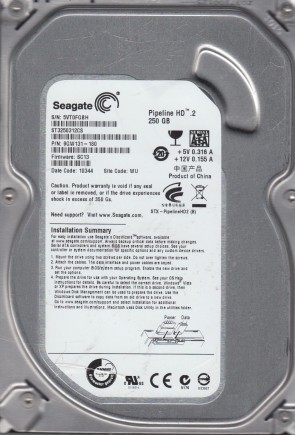 ST3250312CS Seagate 250GB SATA 3.5 Inch Hard Drive