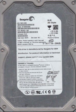 SeagateST3250823NS250 GBSATA3.5