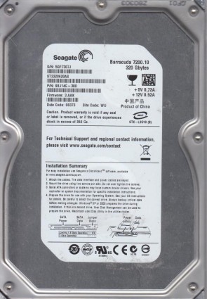 SeagateST3320620AS320 GBSATA3.5