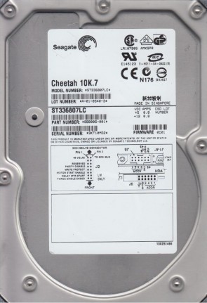 ST336807LC Seagate 36GB SCSI 3.5 Inch Hard Drive