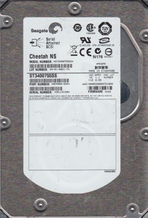 ST3400755SS Seagate 400GB SAS 3.5 Inch Hard Drive