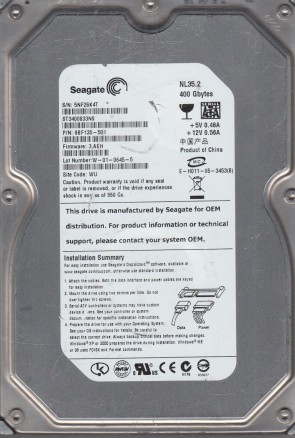 SeagateST3400833NS400 GBSATA3.5