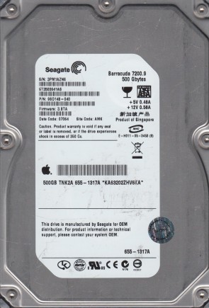 ST3500641A Seagate 500GB IDE 3.5 Inch Hard Drive