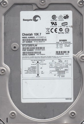ST373207LW Seagate 73GB SCSI 3.5 Inch Hard Drive