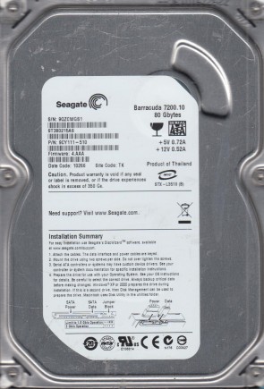 SeagateST380215AS80 GBSATA3.5