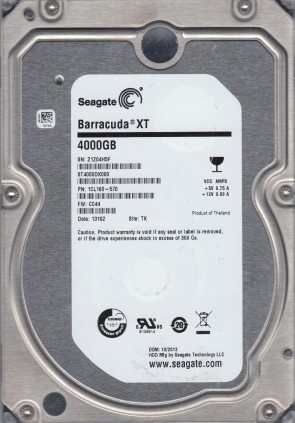 ST4000DX000 Seagate 4TB SATA 3.5 Inch Hard Drive