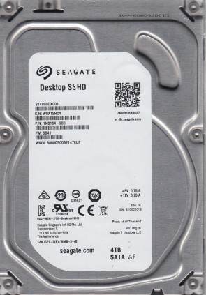 ST4000DX001 Seagate 4TB SATA 3.5 Inch Hard Drive