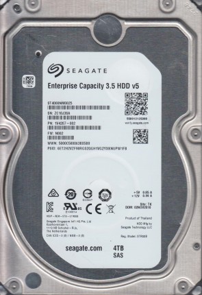 ST4000NM0025 Seagate 4TB SAS 3.5 Inch Hard Drive