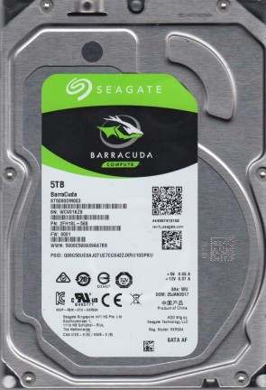 ST5000DM003 Seagate 5TB SATA 3.5 Inch Hard Drive