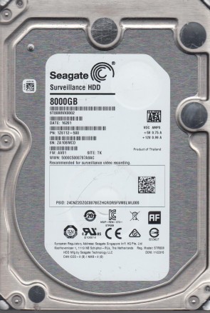 Seagate ST8000VX0002