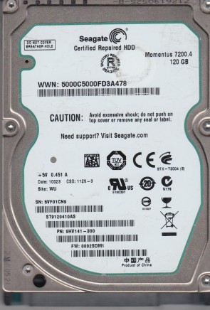 Seagate ST9120410AS
