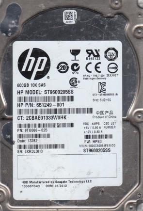 ST9900805SS Seagate 900GB SAS 2.5 Inch Hard Drive