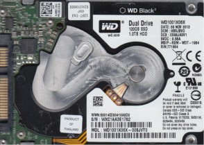 WD1001X06X Western Digital 1TB SATA 2.5 Inch Hard Drive