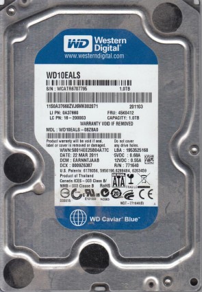 WD10EALS Western Digital 1TB SATA 3.5 Inch Hard Drive